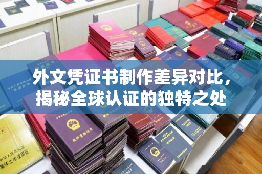 五峰外文凭证书制作差异对比，揭秘全球认证的独特之处