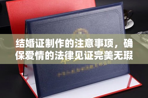 五峰结婚证制作的注意事项，确保爱情的法律见证完美无瑕